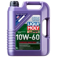 Моторное масло Liqui Moly 10W-60 Synthoil Race Tech GT1 10W-60 5 л синтетическое