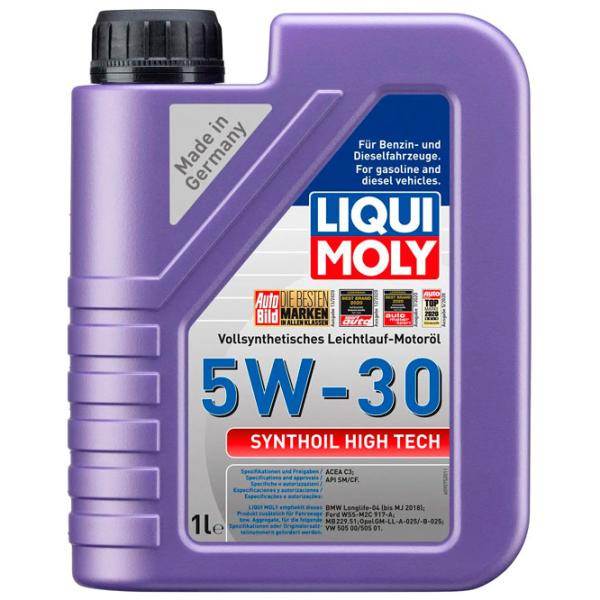 Ulei de motor Liqui Moly 5W-30 Synthoil High Tech 5W-30 1 l sintetic photo 1