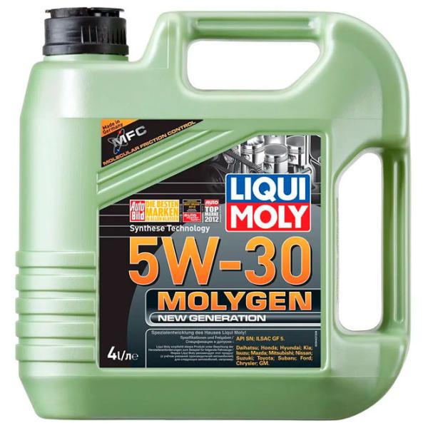 Моторное масло Liqui Moly 5W-30 Molygen New Generation 5W-30 4 л синтетическое photo 1 Моторное масло Liqui Moly 5W-30 Molygen New Generation 5W-30 4 л синтетическое photo 1