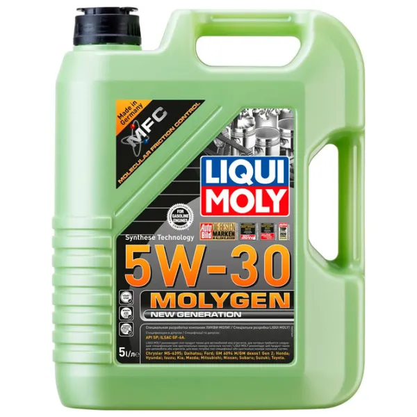 Ulei de motor Liqui Moly 5W-30 Molygen New Generation 5W-30 5 l sintetic photo 1