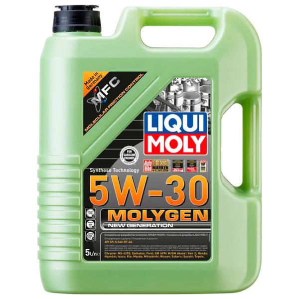 Ulei de motor Liqui Moly 5W-30 Molygen New Generation 5W-30 5 l sintetic photo 1