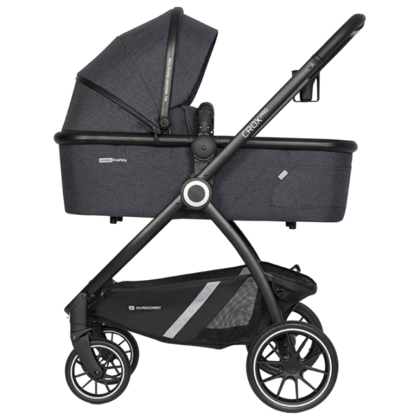 Cărucior pentru copil Euro-Cart Crox Pro 2 in 1 22450-1/ Dark Gray photo 1