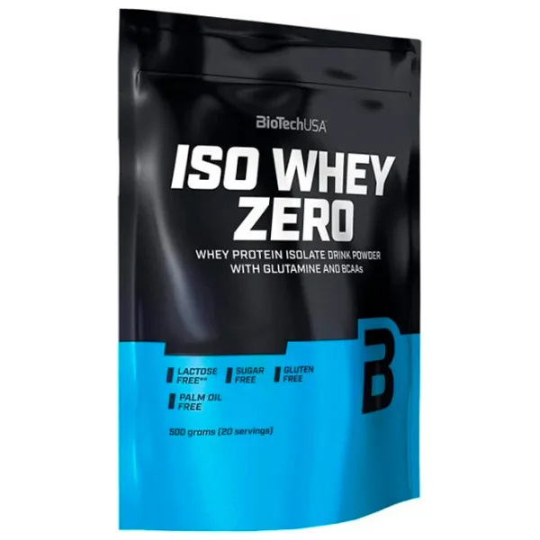 Proteină BioTechUSA Iso Whey Zero 500 g (5999076233342) praf/ Caramelă sărată photo 1 Proteină BioTechUSA Iso Whey Zero 500 g (5999076233342) praf/ Caramelă sărată photo 1