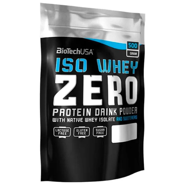 Proteină BioTechUSA Iso Whey Zero 500 g (5999076238804) praf/ Biscuit photo 1 Proteină BioTechUSA Iso Whey Zero 500 g (5999076238804) praf/ Biscuit photo 1