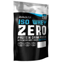 Proteină BioTechUSA Iso Whey Zero 500 g (5999076238804) praf/ Biscuit