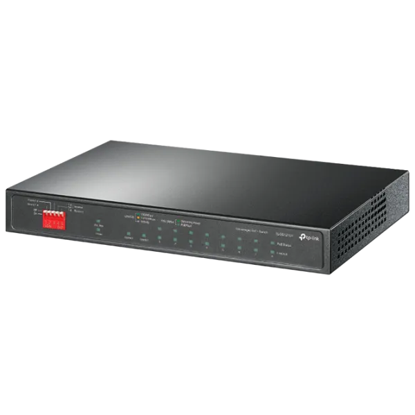 Switch TP-Link TL-SG1210P Black photo 1 Switch TP-Link TL-SG1210P Black photo 1