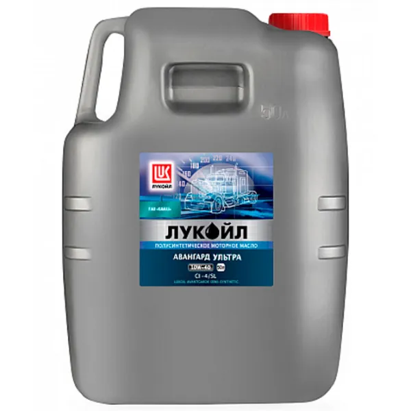 Моторное масло Lukoil 10W-40 Avantgarde Ultra CI-4/ SL 10W-40 5 л полусинтетическое photo 1