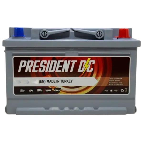 Acumulator auto PRESIDENT 80 AH L-3 630A photo 1 Acumulator auto PRESIDENT 80 AH L-3 630A photo 1