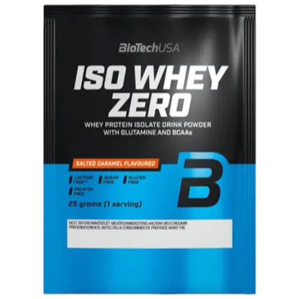 Proteină BioTechUSA Iso Whey Zero 25 g (5999076233359) praf/ Caramelă sărată photo 1 Proteină BioTechUSA Iso Whey Zero 25 g (5999076233359) praf/ Caramelă sărată photo 1