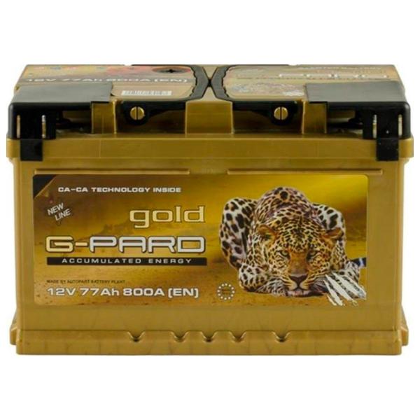Авто аккумулятор G-Pard Gold 12V 77Ah 800A photo 1