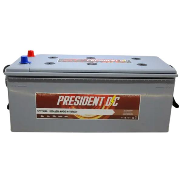 Авто аккумулятор PRESIDENT DC 190Ah 1350A photo 1 Авто аккумулятор PRESIDENT DC 190Ah 1350A photo 1