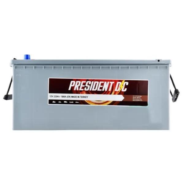 Авто аккумулятор PRESIDENT DC 225Ah 1500A photo 1