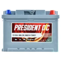 Acumulator auto PRESIDENT DC 62Ah 600A
