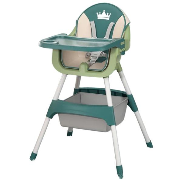 Scaun de masă 4Play Crown (00-00642587) Transformer/ 6 luni / Green  photo 1 Scaun de masă 4Play Crown (00-00642587) Transformer/ 6 luni / Green  photo 1