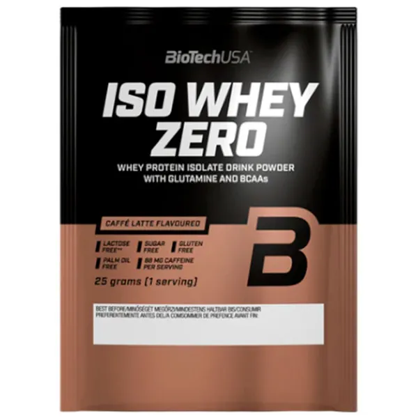Proteină BioTechUSA Iso Whey Zero 25 g (5999076222841) praf/ Cafe Latte photo 1 Proteină BioTechUSA Iso Whey Zero 25 g (5999076222841) praf/ Cafe Latte photo 1