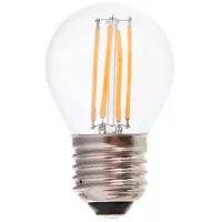 Лампочка светодиодная филаментная Elmos G45 LB115099F42765 E27/ 4 Вт/ 6500 К/ 400лм/ White