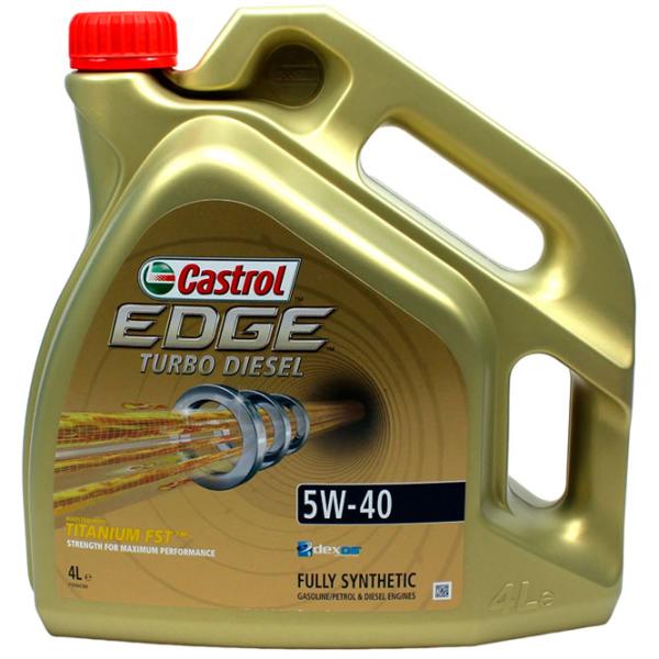 Ulei de motor Castrol Edge Titanium TD 5W-40 5W-40 4 l sintetic photo 1