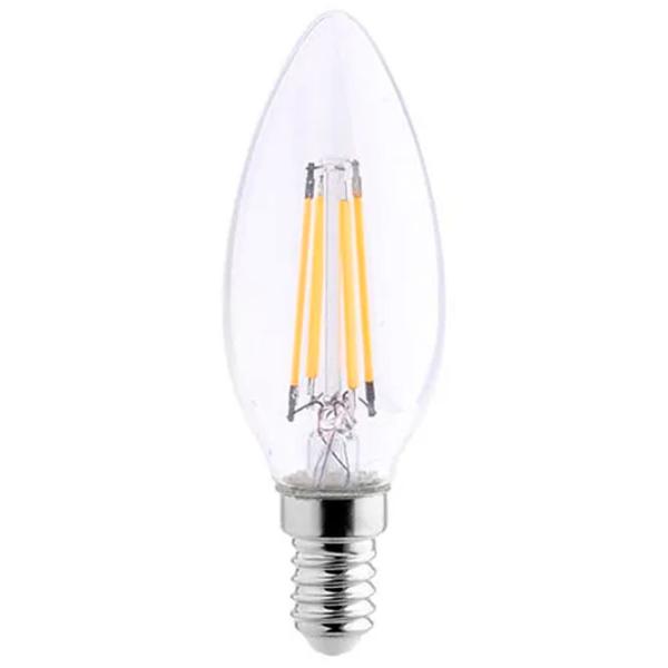 Bec LED cu filament Elmos C37 LF3751440 E14/ 5 W/ 4000 K/ 560lm/ White photo 1