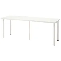 Офисный стол Ikea Lagkapten/ Adils ДСП/ Белый