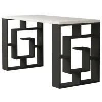 Masă de birou Showdeko Labirent PAL/ Anthracite