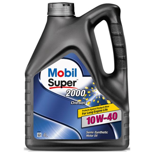 Моторное масло Mobil 10W-40 Super 2000 X1 Diesel 10W-40 4 л полусинтетическое photo 1 Моторное масло Mobil 10W-40 Super 2000 X1 Diesel 10W-40 4 л полусинтетическое photo 1