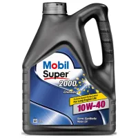 Моторное масло Mobil 10W-40 Super 2000 X1 Diesel 10W-40 4 л полусинтетическое