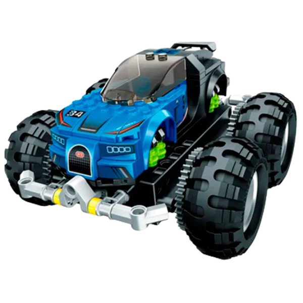 Конструктор с радиоуправлением XTech Off-Road Monster Truck Автомобиль/ Синий photo 1