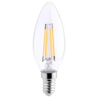 Лампочка светодиодная филаментная Elmos C37 LF3751465 E14/ 5 Вт/ 6500 К/ 560лм/ White