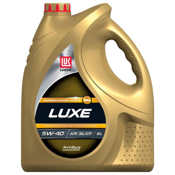 Ulei de motor Lukoil 5W-40 Luxe 5W-40 5 l semisintetic photo 1 Ulei de motor Lukoil 5W-40 Luxe 5W-40 5 l semisintetic photo 1