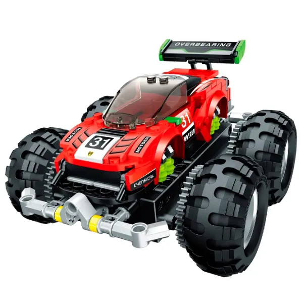 Constructor cu telecomandă XTech Off-Road Monster Truck Mașină/ Red photo 1 Constructor cu telecomandă XTech Off-Road Monster Truck Mașină/ Red photo 1