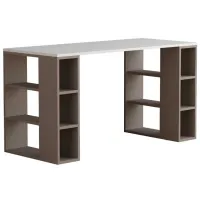 Masă de birou Showdeko Colmar PAL/ Light Mocha
