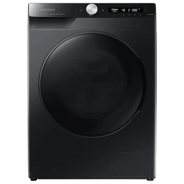 Стиральная машина Samsung WW80AG6L28BBCE 8 кг / 1200 об/мин / Черный photo 1