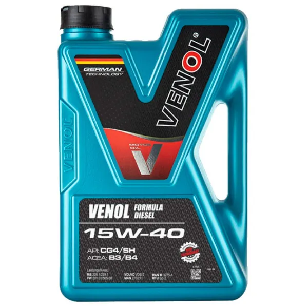 Ulei de motor Venol 15W-40 SHPD Super Truck Active 15W-40 5 l mineral photo 1