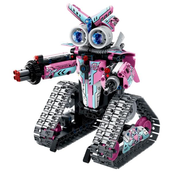 Конструктор с радиоуправлением XTech 3 in 1 Robot Робот/ Розовый photo 1