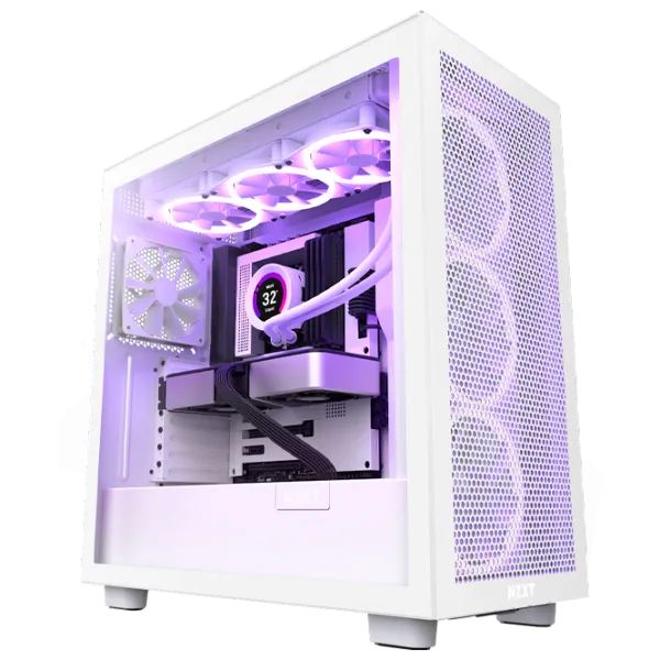 Корпус NZXT H7 Flow Mid Tower / Белый photo 1