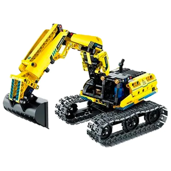 Конструктор с радиоуправлением XTech 3 in1 Excavator Транспорт/ Желтый photo 1