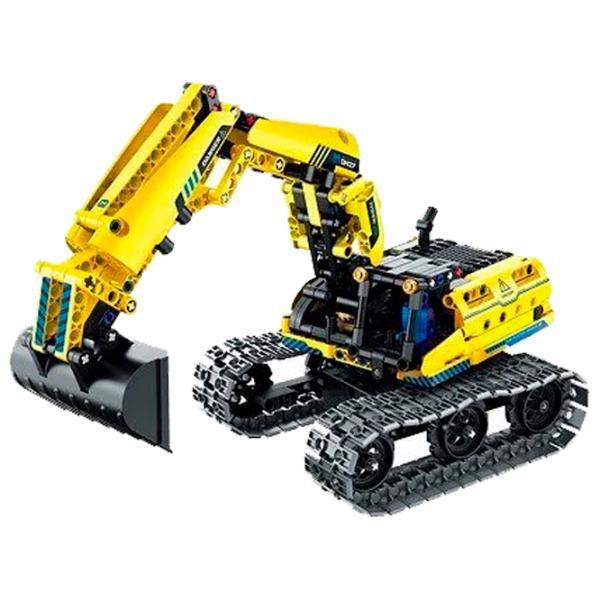 Конструктор с радиоуправлением XTech 3 in1 Excavator Транспорт/ Желтый photo 1