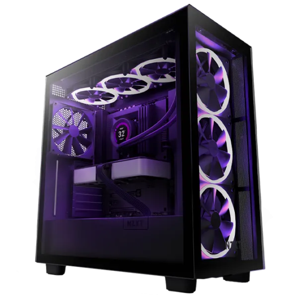 Корпус NZXT H7 Flow Mid Tower / Черный photo 1
