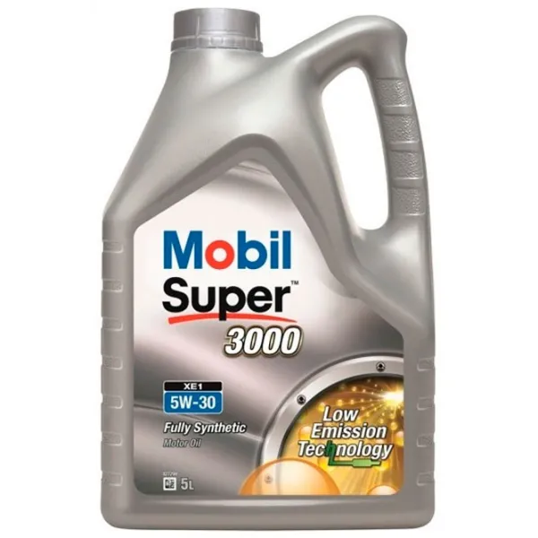Моторное масло Mobil 5W-40 Super 3000 XE1 5W-40 5 л синтетическое photo 1 Моторное масло Mobil 5W-40 Super 3000 XE1 5W-40 5 л синтетическое photo 1