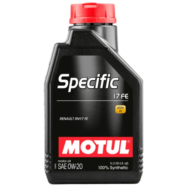 Ulei de motor Motul 0W-20 Specific 17 FE 0W-20 1 l sintetic photo 1