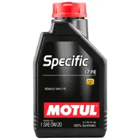 Моторное масло Motul 0W-20 Specific 17 FE 0W-20 1 л синтетическое