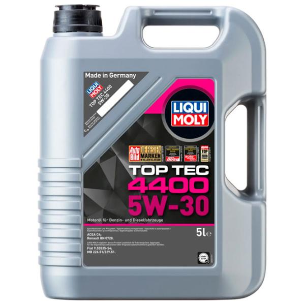 Моторное масло Liqui Moly 5W-30 Top Tec 4400 5W-30 5 л синтетическое photo 1