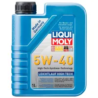 Моторное масло Liqui Moly 5W-40 Leichtlauf High Tech 5W-40 1 л синтетическое