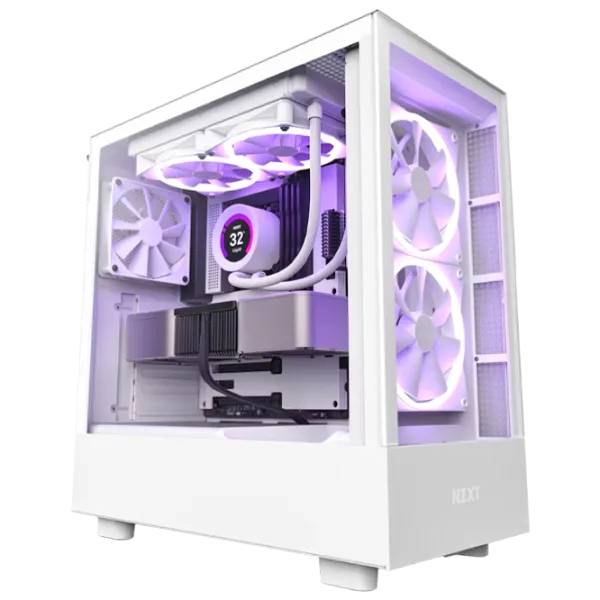 Корпус NZXT H5 Elite Mid Tower / Белый photo 1