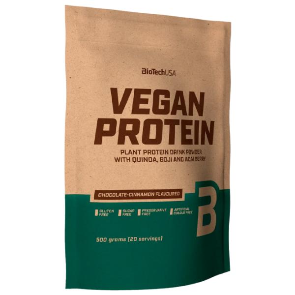 Proteină BioTechUSA Vegan Protein 500 g (5999076228362) praf/ Ciocolată, scorțișoară photo 1 Proteină BioTechUSA Vegan Protein 500 g (5999076228362) praf/ Ciocolată, scorțișoară photo 1