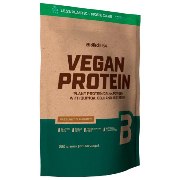 Proteină BioTechUSA Vegan Protein 500 g (5999076234820) praf/ Alune photo 1 Proteină BioTechUSA Vegan Protein 500 g (5999076234820) praf/ Alune photo 1