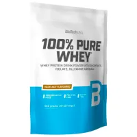 Proteină BioTechUSA 100% Pure Whey 454 gr (5999076238347) praf/ Alune