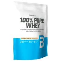 Proteină BioTechUSA 100% Pure Whey 454 gr (5999076238415) praf/ Caramel, capuccino