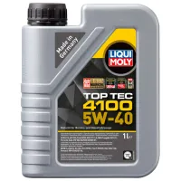 Моторное масло Liqui Moly 5W-40 Top Tec 4100 5W-40 1 л синтетическое