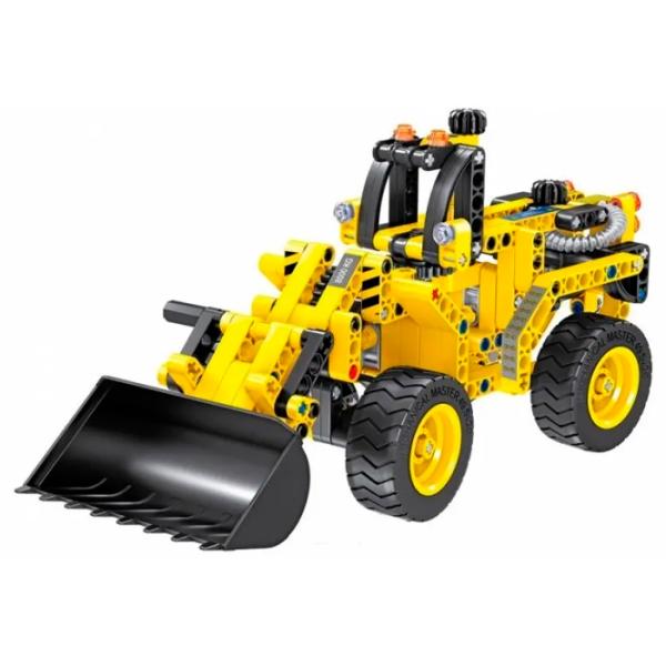 Конструктор XTech 2 in 1 Construction Bulldozer & Tank Строительный бульдозер/ Желтый photo 1